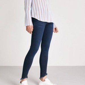 Frame Le Skinny De Jeanne Jeans In Blue Size 27